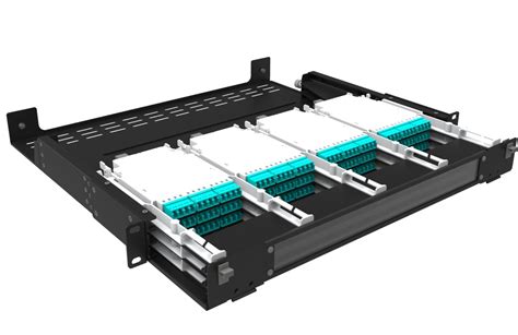 High Density 144 core Fiber Optic MPO/MTP fiber patch panel/ Cassettes ...