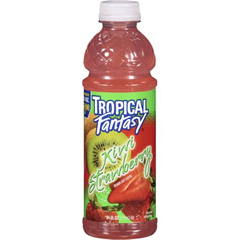 Tropical Fantasy Kiwi Strawberry Premium Juice Cocktail, 24 fl oz ...