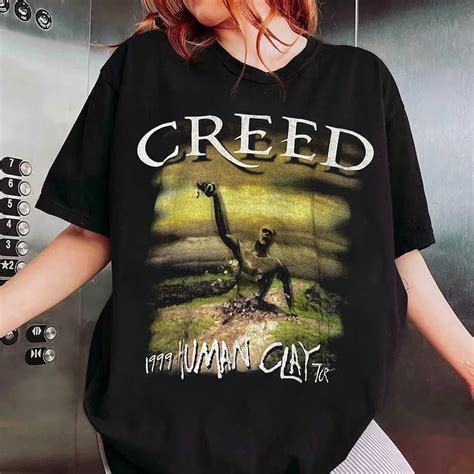 Creed Band Human Clay Tour Shirt, Creed Band Fan Shirt, Creed Tour Summer Of 99 Tour Shirt ...