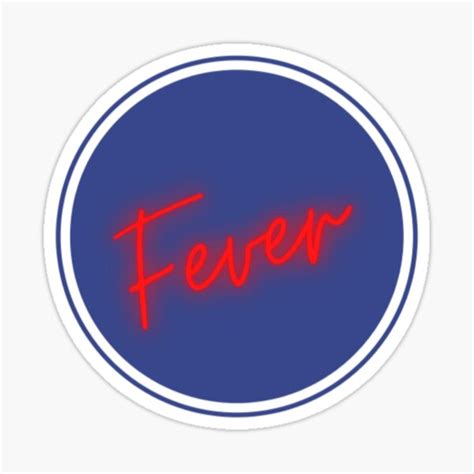 "Dua lipa fever" Sticker for Sale by Mah-Noor | Redbubble