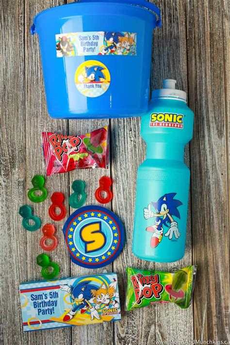 Sonic party favors