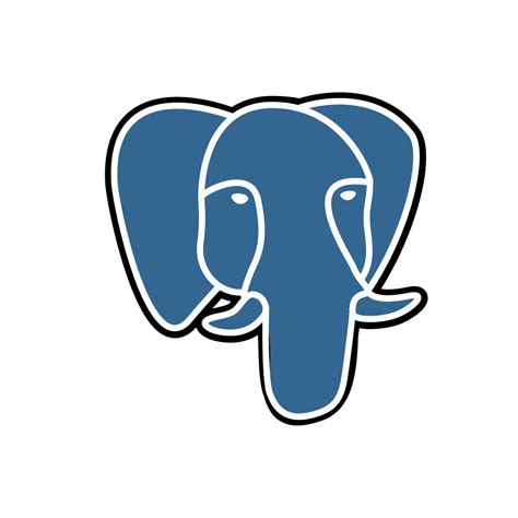 PostgreSQL logo vector in .EPS + .AI + .SVG free download - Brandlogos.net