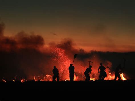 Saddleworth Moor fires are being treated as arson - About Manchester