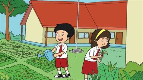 Gambar Rumah Sekolah Kartun - RumahModern.eu.org