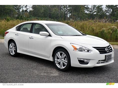 Pearl White 2013 Nissan Altima 3.5 S Exterior Photo #71634478 ...