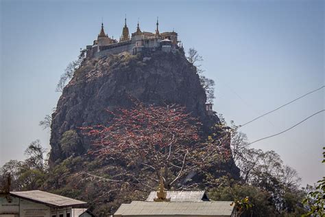 Mount Popa Monastery, Taung Kalat, Myanmar | Myanmar, Monastery, Secret places