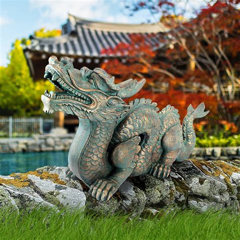 Design Toscano Asian Dragon of the Great Wall Statue & Reviews | Wayfair