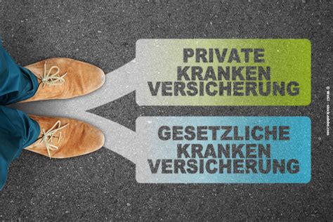 Die private und die gesetzliche Krankenversicherung im Vergleich