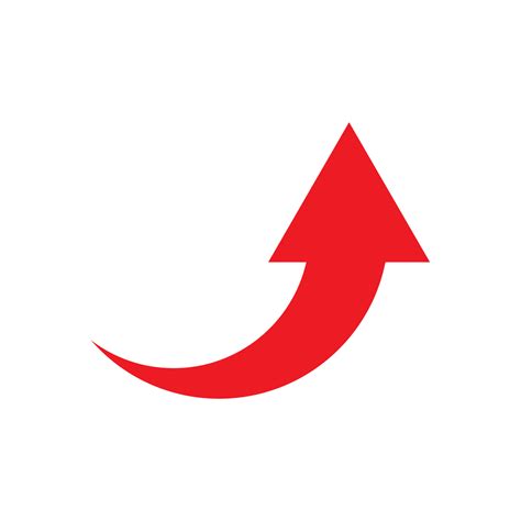 Red arrow icon vector 15021442 Vector Art at Vecteezy