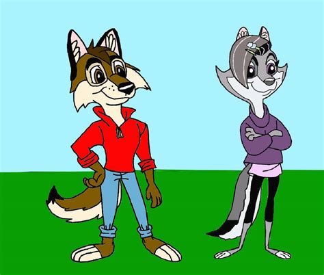 Wiley and Violet Wolf by Wolfmage90 on DeviantArt