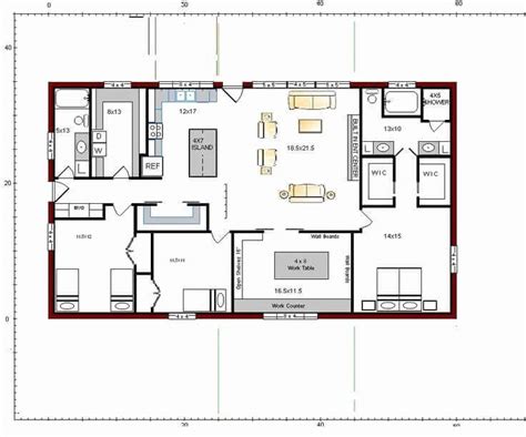 Modern Barndominium Floor Plans 2 Story with Loft [30x40, 40x50, 40x60]