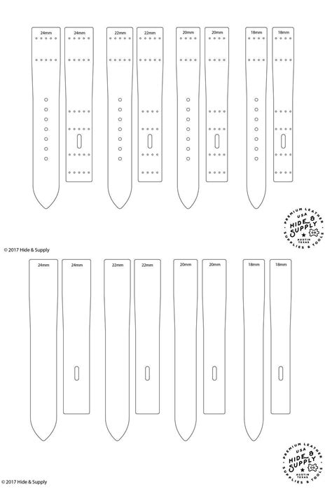 Apple Watch Band Template Free - Printable Word Searches