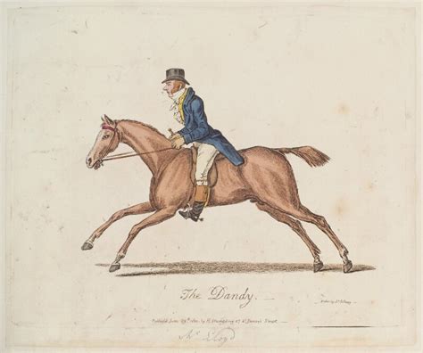 NPG D12942; 'The dandy' - Portrait - National Portrait Gallery