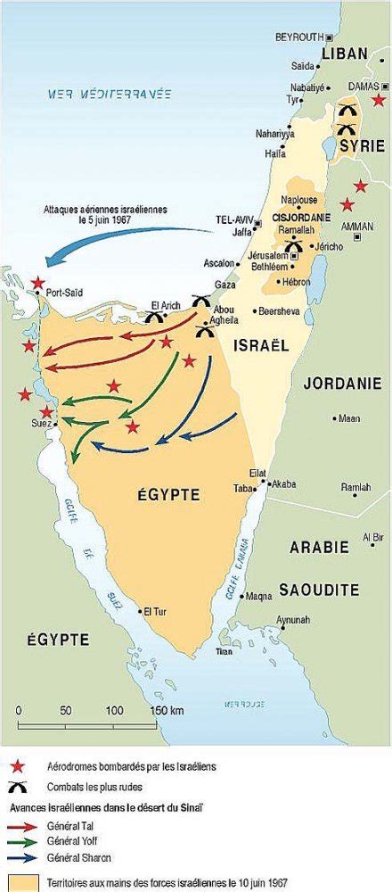 The Six Day War (1967), by Philippe Rekacewicz (Le Monde diplomatique - English edition, April 1998)