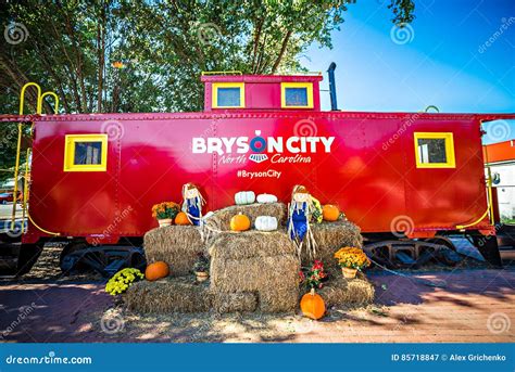 Bryson City, NC October 23, 2016 - Great Smoky Mountains Train R ...