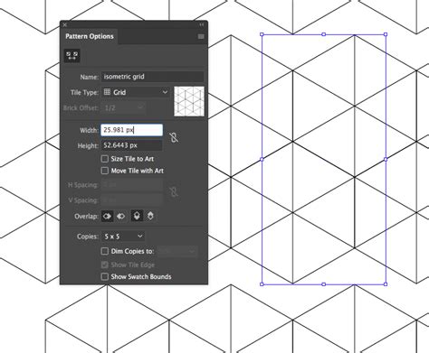 Isometric Grid Pattern in Adobe Illustrator - How to Create Your Own Custom Pattern | Vectortwist