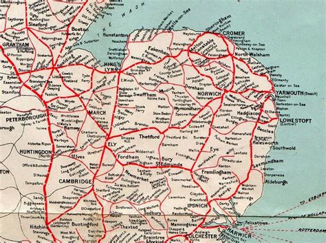 Image result for map of eastern england | Train map, Railway, Amazing maps