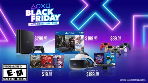 $199 1TB PS4 Slim Black Friday Bundle Includes 3 Games, PS4 Pro ...