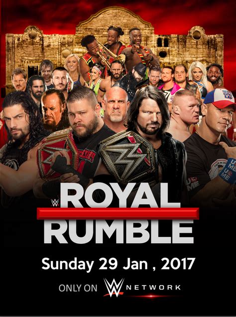 Royal Rumble 2017 Poster (Remake) by ThePhenomenalSeth on DeviantArt