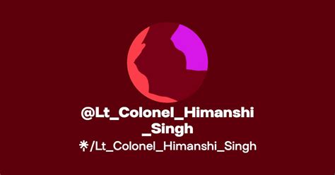 Lt_Colonel_Himanshi_Singh | Instagram, Facebook | Linktree