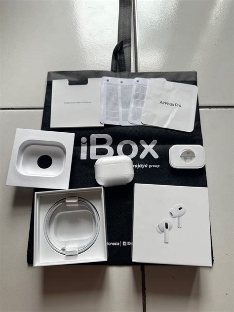 Ibox Airpods pro 2 gen bnob ga jd pakai grnsi on 31 des 2023, Elektronik, Audio di Carousell