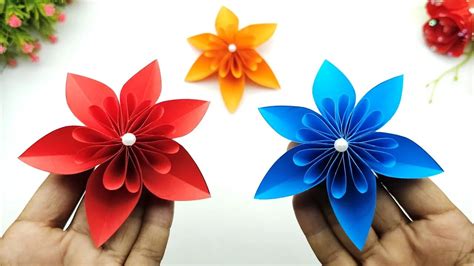 Easy Paper Crafts | How to Make Paper Flowers | DIY Handmade Craft Ideas