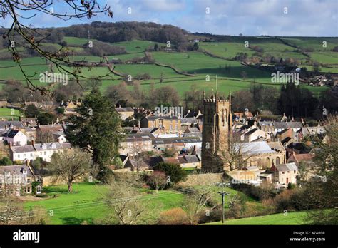 The town of Beaminster in Dorset, England Stock Photo - Alamy