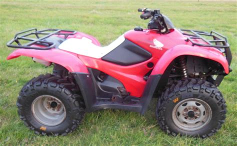 Honda Fourtrax 420FM Quad Bike Farm 4x4 Off Road Utility ATV Quad Red