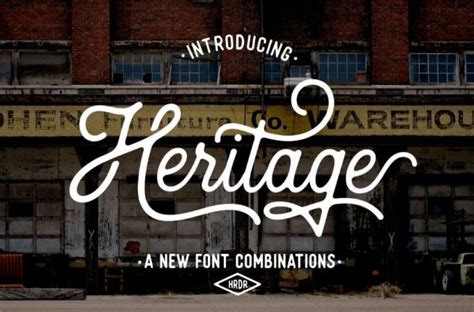 Heritage Font