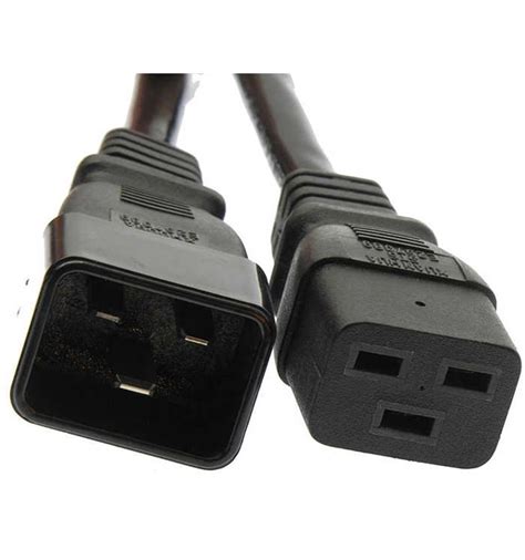 C19 to C20 Power Cord 14AWG - Cables4sure - Direct Network LLC