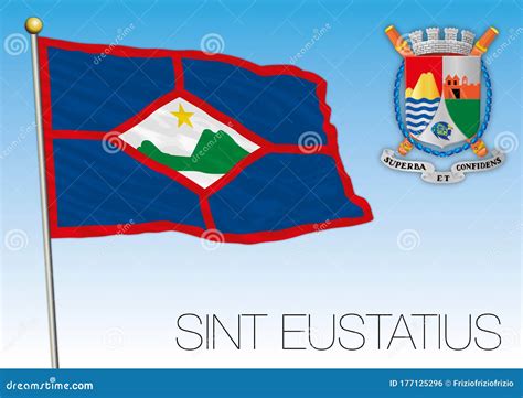 Sint Eustatius Map Vector Illustration | CartoonDealer.com #98810810