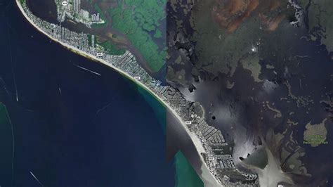 NOAA releases before and after pics of Fort Myers Beach