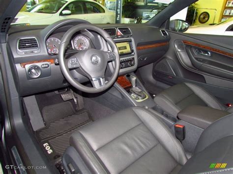 Titan Black Interior 2012 Volkswagen Eos Executive Photo #50759199 ...