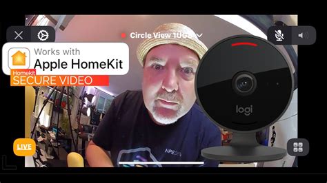 Logitech Circle View Smart Camera with Apple Homekit Secure Video - YouTube