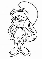 Smurfs Coloring Smurf Pages Colouring Movie Vanity Drawing Kids  sketch template
