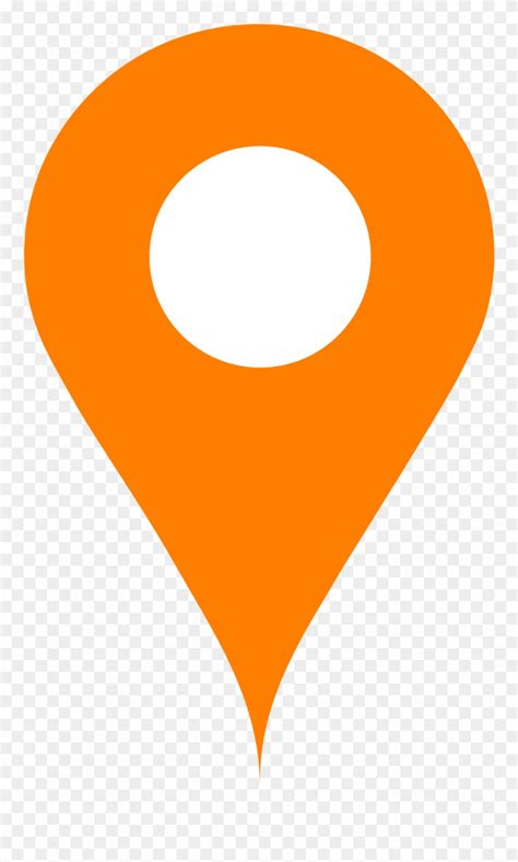 Location clipart orange, Location orange Transparent FREE for download ...