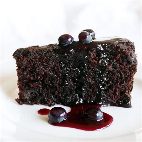 Blueberry Chocolate Cake