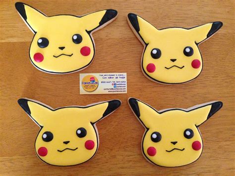 Pikachu cookies | Cookie decorating, Pikachu, Cookies