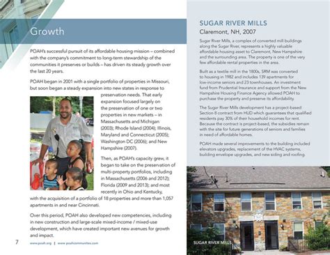 Preservation of Affordable Housing - POAH_20th Anniversary Report - Page 6-7 - Created with ...