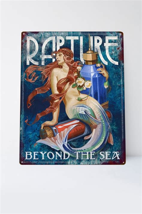 Rapture - Large Tin Sign – GAMETEEUK