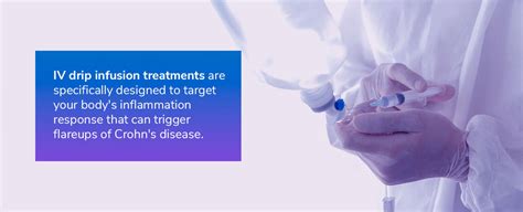 IV Therapy for Crohn's Disease