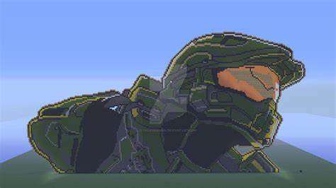 Master Chief Minecraft Pixel Art by FelixGuaman on DeviantArt