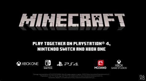 Minecraft PS4 Bedrock Edition Releases Tomorrow Brings Cross Play ...