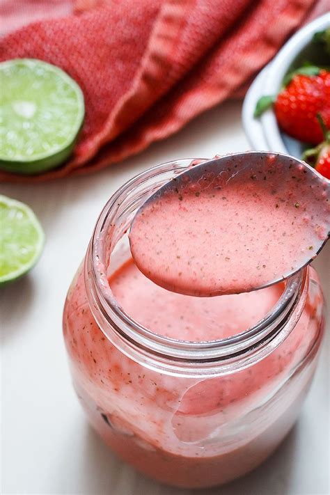 Healthy Strawberry Dressing Recipe — Eatwell101