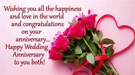 Happy Anniversary Wishes For a Couple | Marriage Anniversary Greetings ...