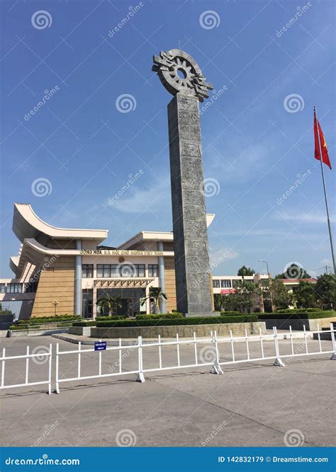 The Border is between Vietnam and Cambodia Stock Image - Image of ...