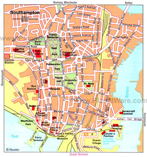 Southampton Map