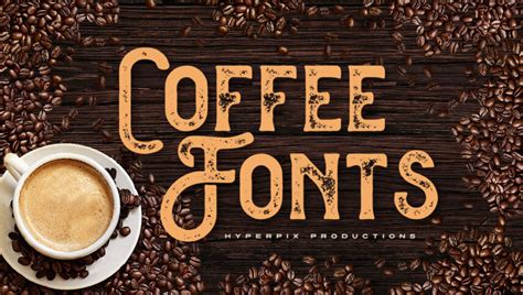 Best Coffee Fonts [FREE / Premium] 2024 | Hyperpix