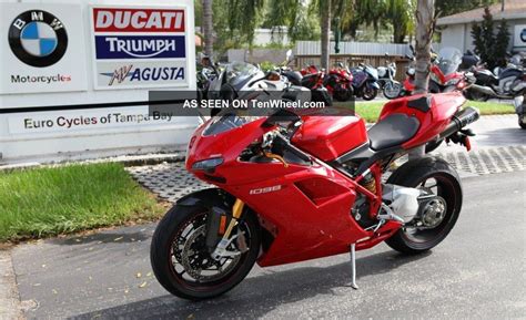 2008 Ducati 1098 S Red