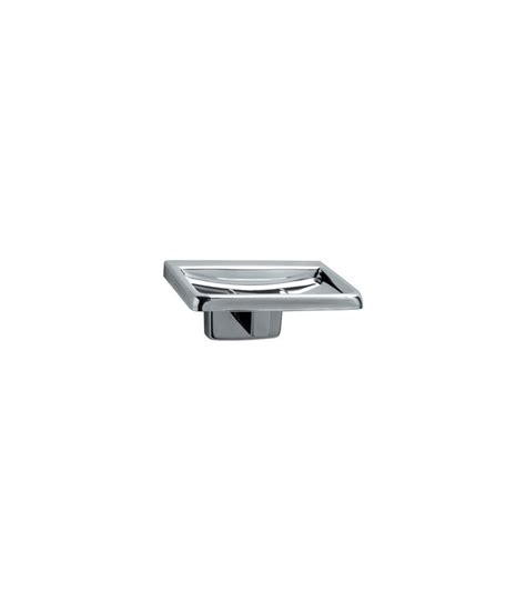 Soap dish made of AISI 304 stainless steel, bright finish